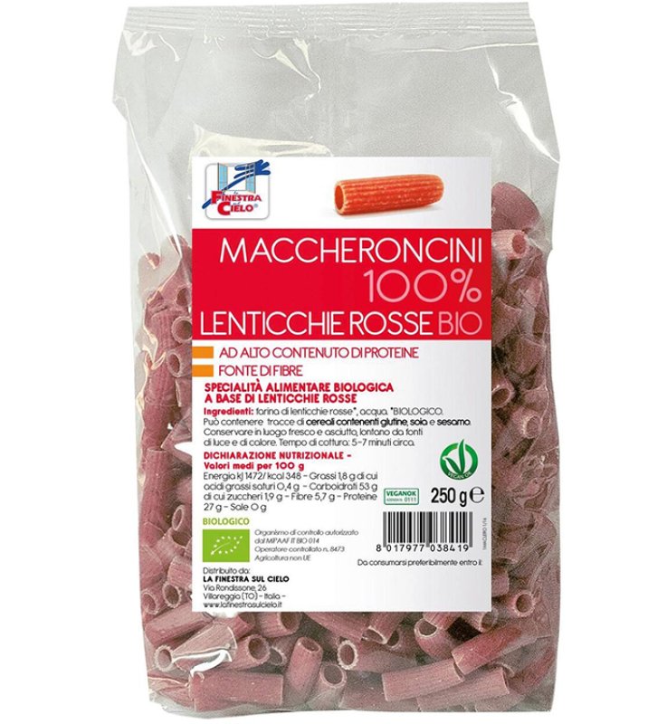FsC Macch.100% Lent.Rosse 250g FsC Macch.100% Lent.Rosse 250g