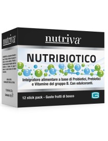 NUTRIVA NUTRIBIOTICO 12STICK PAC