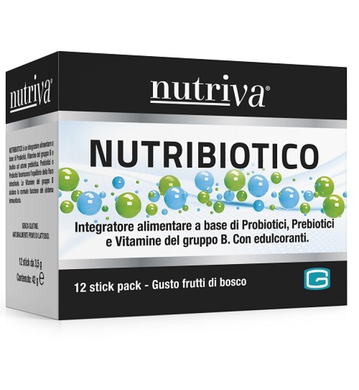 NUTRIVA NUTRIBIOTICO 12STICK PAC