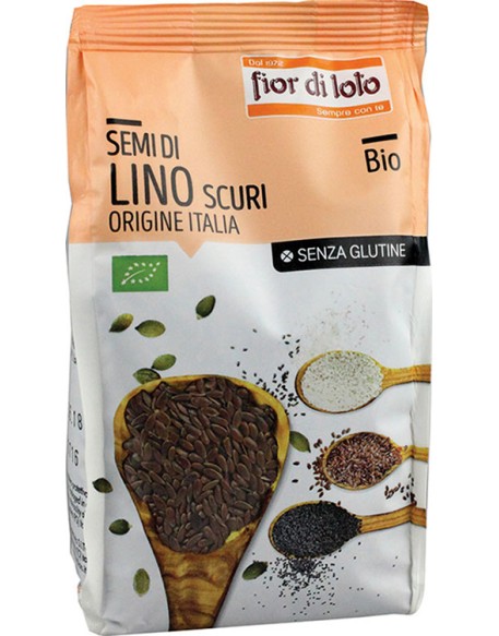 SEMI LINO SCURI ITA BIO 400G FIO