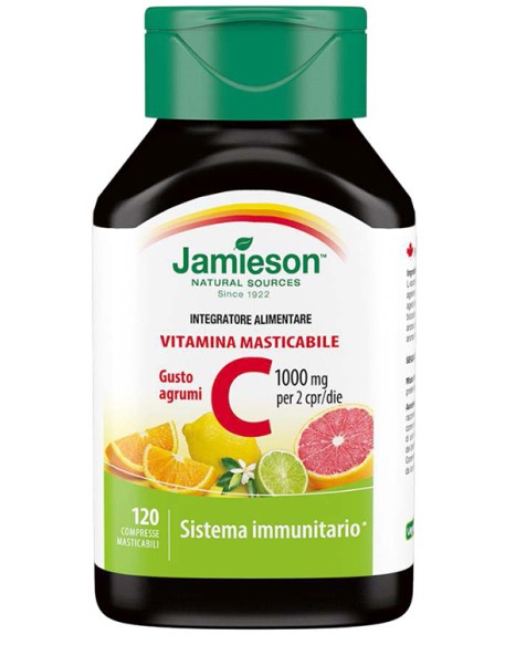 JAMIESON VIT.C MAST.AGR.120CPR