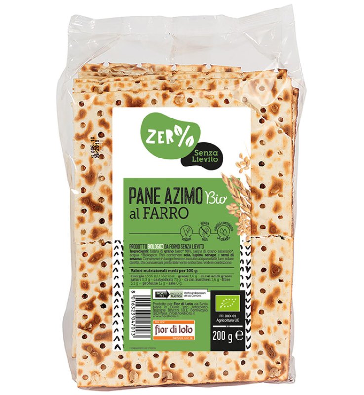 ZER%GLUT Pane Azzimo Farro200g