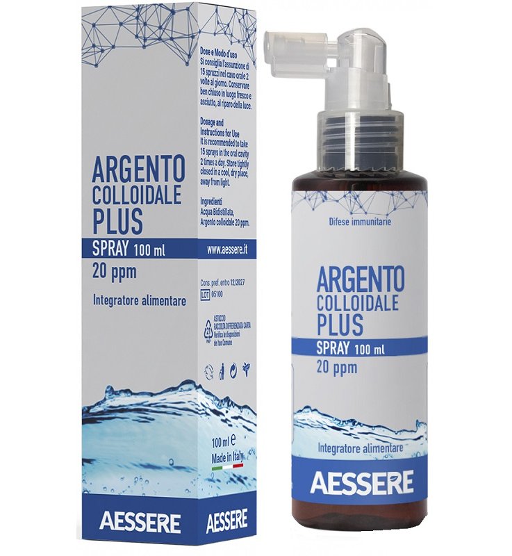 ARGENTO COLLOIDALE PLUS 20PPM AE ARGENTO COLLOIDALE PLUS 20PPM AE