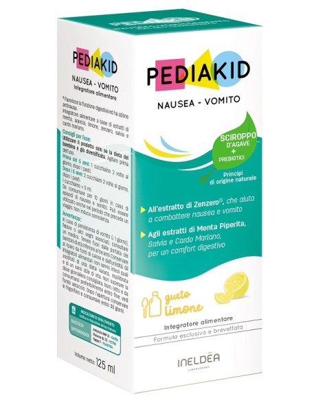 PEDIAKID NAUSEA VOMITO 125ML PEDIAKID NAUSEA VOMITO 125ML