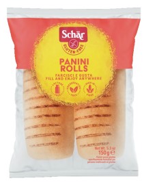 SCHAR PANINI ROLLS 2X75GR S/G