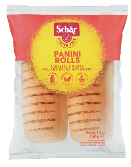 SCHAR PANINI ROLLS 2X75GR S/G