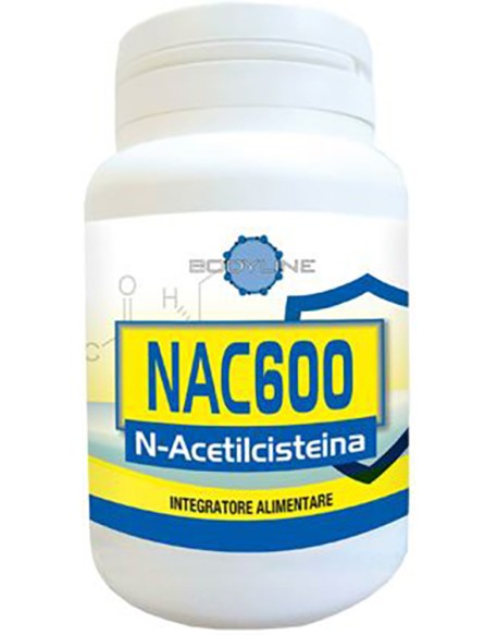 NAC 600 N-ACETILCISTEINA 60CPS