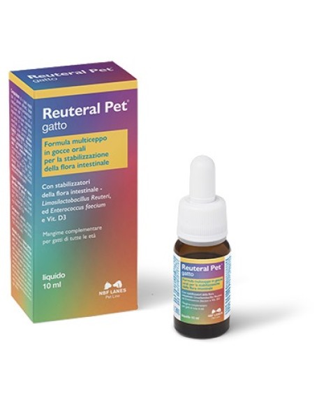 V REUTERAL PET GATTO GOCCE 10ML