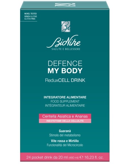 DEFENCE MY BODY REDUXCELL DRINK 24 POCKET DRINK