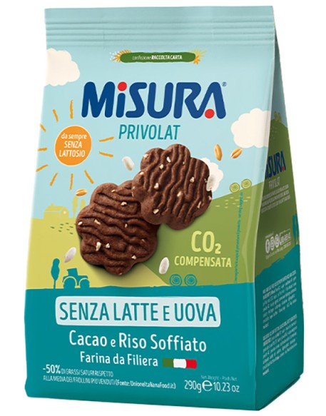 MISURA Bisc.Cacao R/Soff.290g