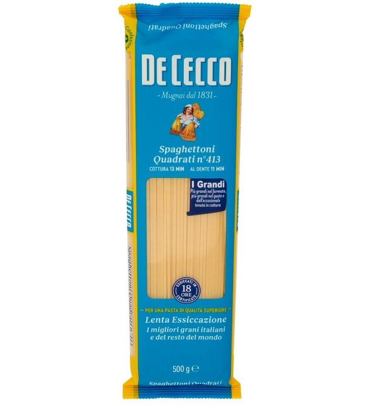 DE CECCO Spagh.Quad.413 400g