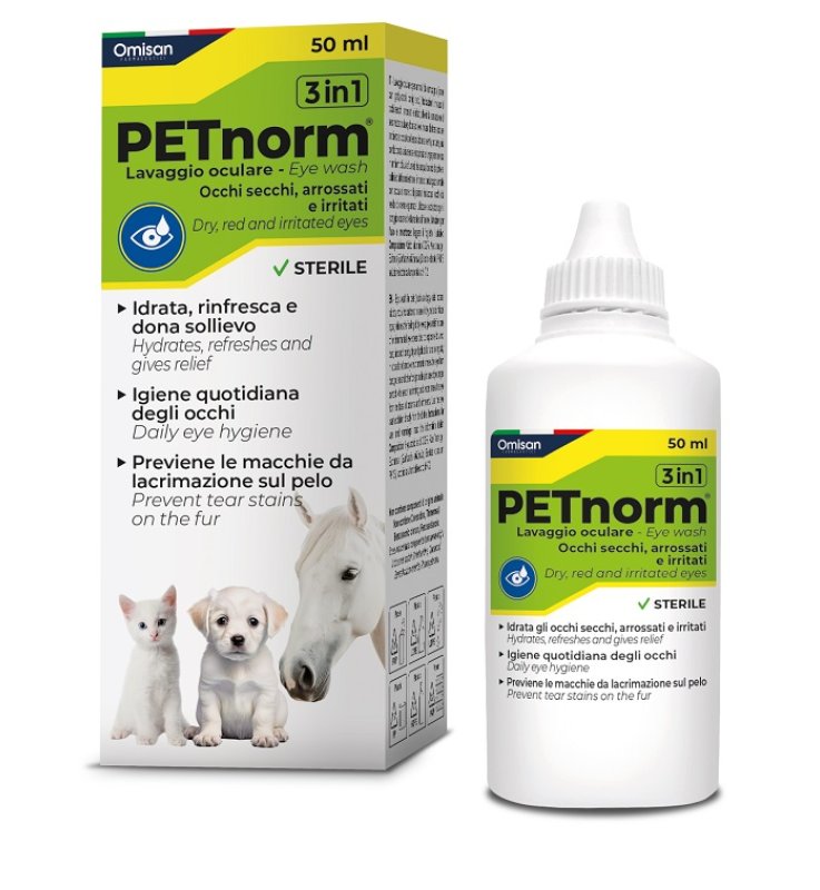 PETNORM Lavaggio Oculare 50ml PETNORM Lavaggio Oculare 50ml