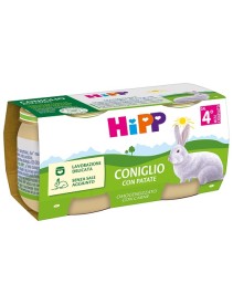 HIPP OMOG CONIGLIO/VERD 2X80GR