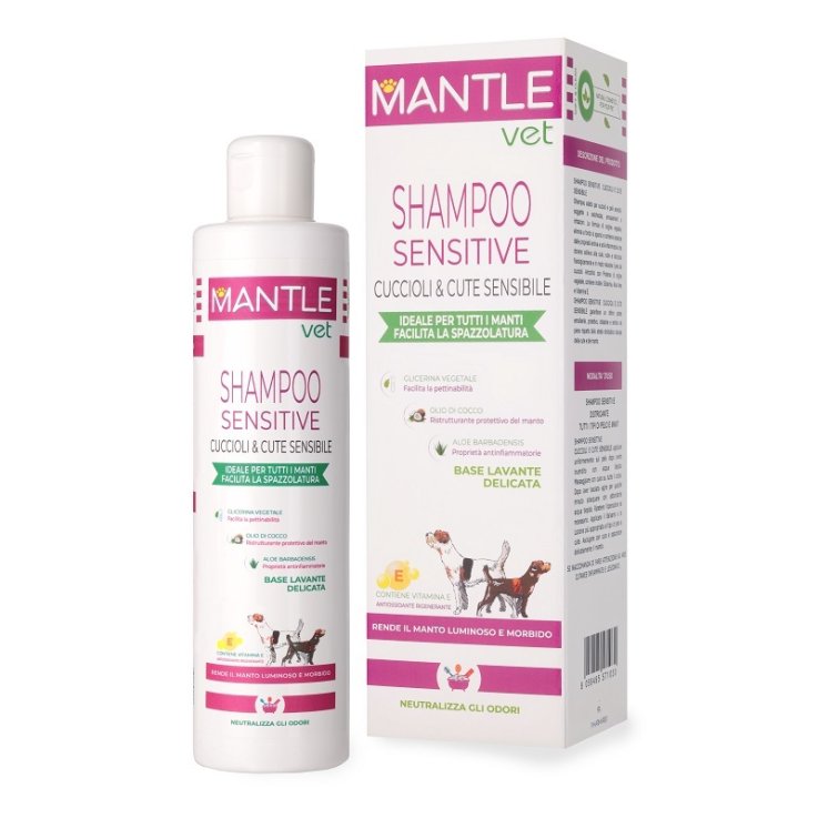 MANTLE VET Sh.Sensitive 250ml MANTLE VET Sh.Sensitive 250ml