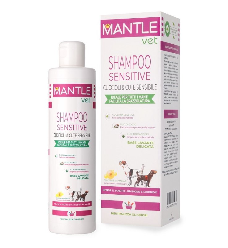 MANTLE VET Sh.Sensitive 250ml MANTLE VET Sh.Sensitive 250ml