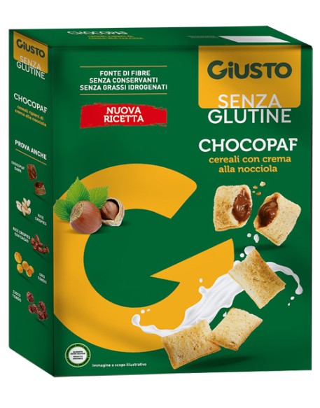 GIUSTO S/G CHOCOPAF 250G