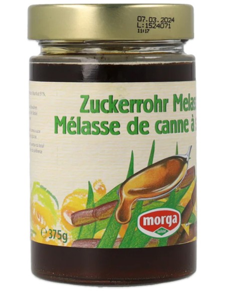 MORGA MELASSA CANNA ZUCCH 375GR