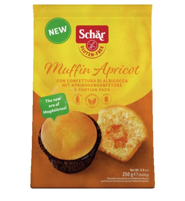 SCHAR MUFFIN APRICOT 5PZ