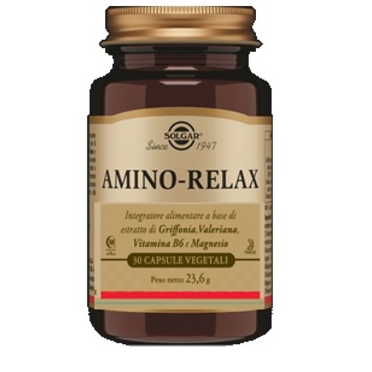 SOLGAR AMINO RELAX 30CPS VEG SOLGAR AMINO RELAX 30CPS VEG