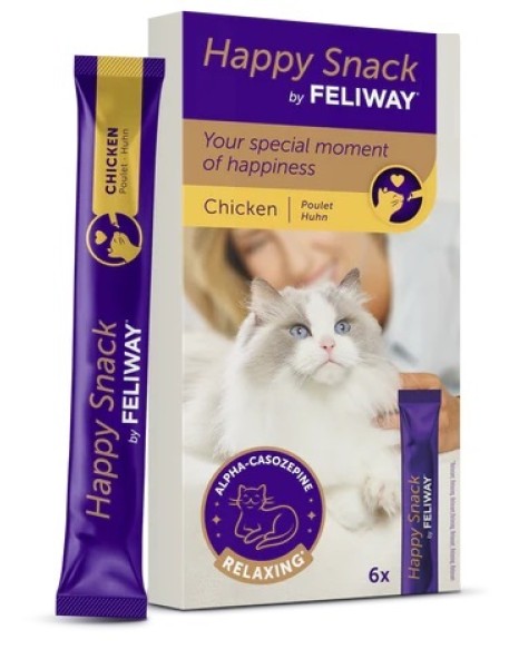 V FELIWAY HAPPY SNACKS 6STICKS