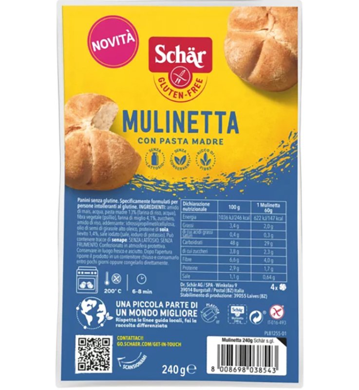 SCHAR Mulinetta 4x60g