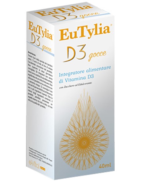 EUTYLIA D3 Gtt 40ml EUTYLIA D3 Gtt 40ml