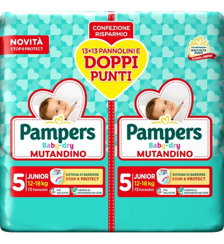 PAMPERS BD MUT JUNIOR DUO 26PZ PAMPERS BD MUT JUNIOR DUO 26PZ
