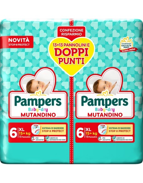 PAMPERS BD MUT XL DUO 26PZ