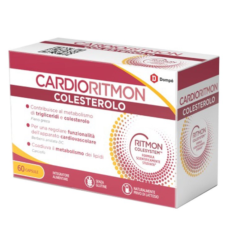 Cardioritmon Colesterolo | Berberina Fitosteroli OptiChol Carciofo 60CPS