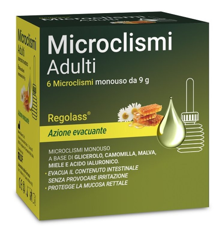 MICROCLISMI ADULTI LABORATORIO DELLA FARMACIA 9 G 6 PEZZI