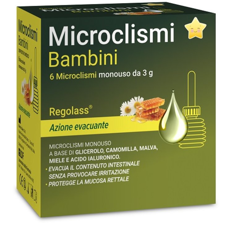 MICROCLISMI BAMBINI LABORATORIO DELLA FARMACIA 3 G 6 PEZZI MICROCLISMI BAMBINI LABORATORIO DELLA FARMACIA 3 G 6 PEZZI
