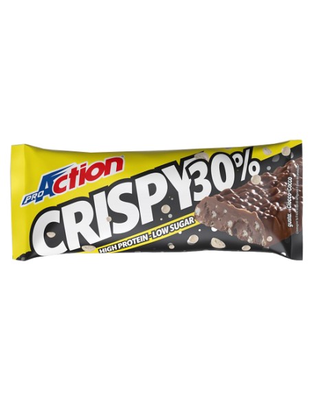 PROACTION CRISPY 31% CIOCCO 40GR PROACTION CRISPY 31% CIOCCO 40GR