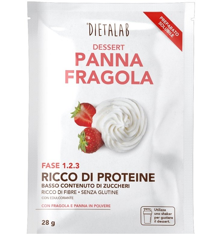 DIETALAB DESSERT PANNA FRAGOLA 28 G