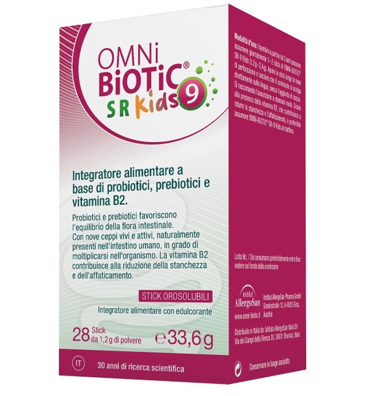 OMNI BIOTIC SR 9 KIDS 28STICK