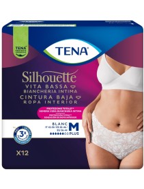 TENA SILHOUETTE White M 12pz