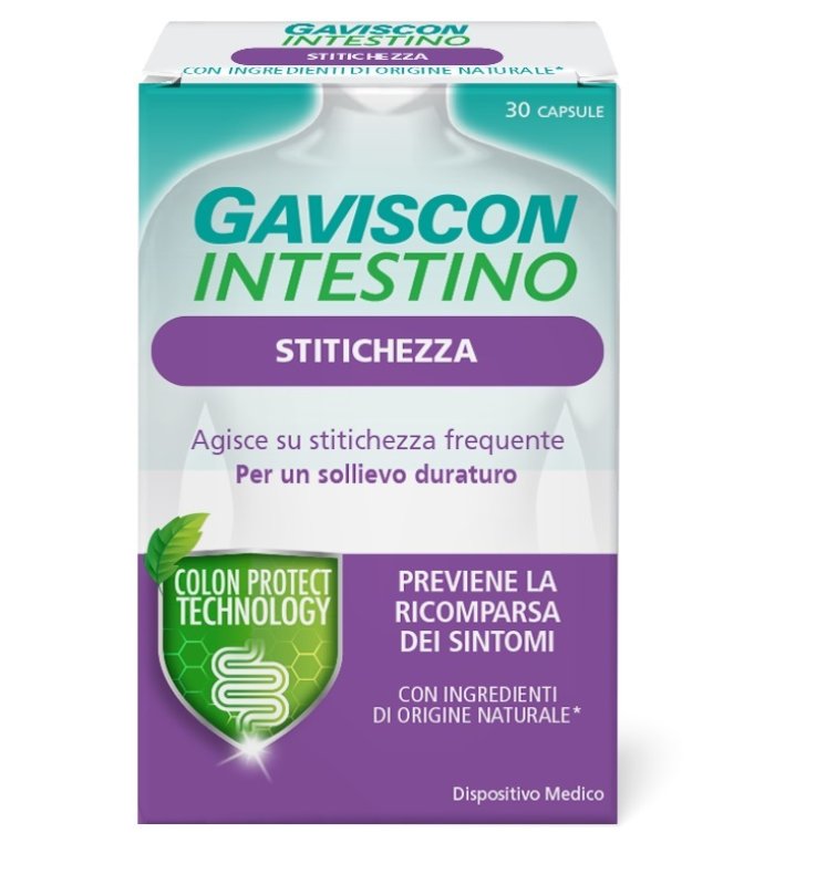 GAVISCON INTESTINO STITICHEZZA 30 CAPSULE