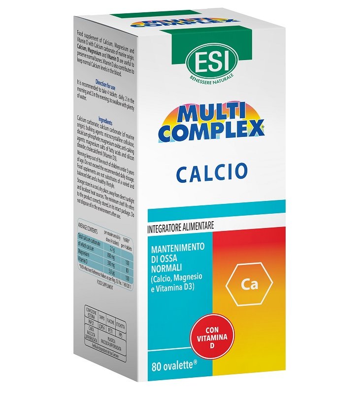 NO MULTICOMPLEX Calcio 80Oval. NO MULTICOMPLEX Calcio 80Oval.