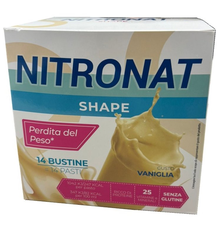 NITRONAT SHAPE VANIGLIA 14BUST NITRONAT SHAPE VANIGLIA 14BUST