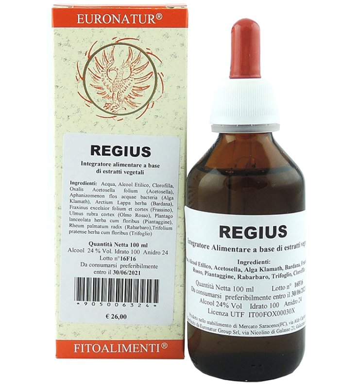 REGIUS GOCCE 100ML EURONATUR REGIUS GOCCE 100ML EURONATUR