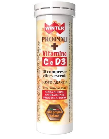 WINTER PROPOLI+VIT C/D3 10CPR