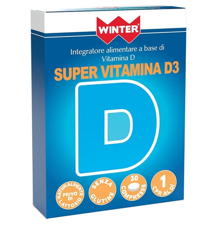 WINTER SUPER VITAMINA D3 30CPR WINTER SUPER VITAMINA D3 30CPR