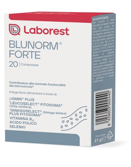 BLUNORM FORTE 20CPR * BLUNORM FORTE 20CPR *