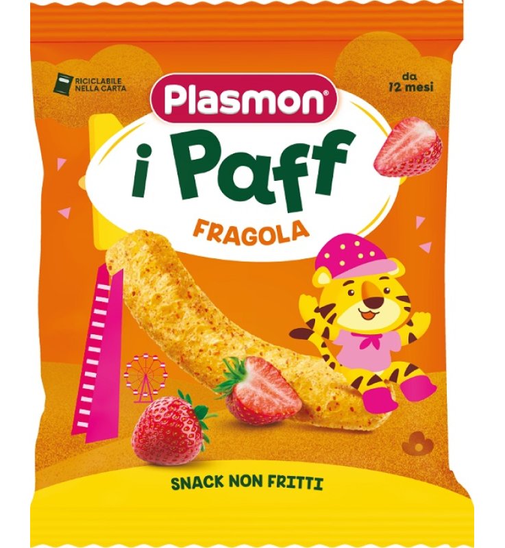 PLASMON PAFF Snack Fragola 15g