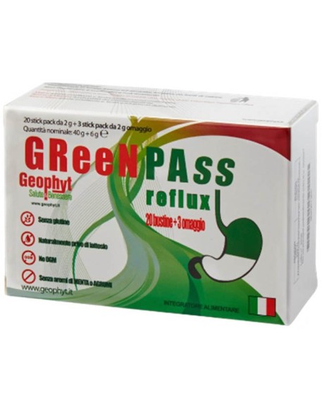 GREEN PASS Reflux 20+3 Bust. GREEN PASS Reflux 20+3 Bust.
