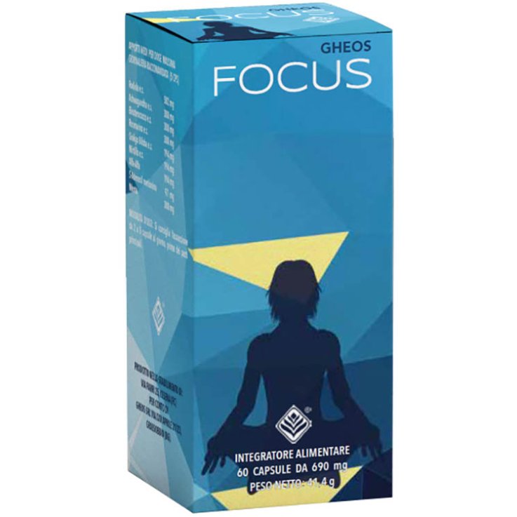 GHEOS FOCUS 60 Cps 690mg GHEOS FOCUS 60 Cps 690mg