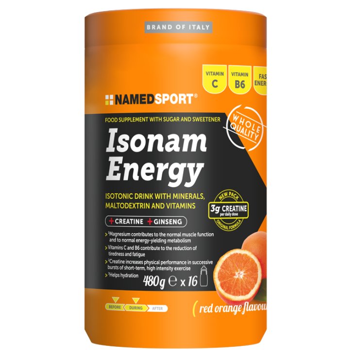 ISONAM ENERGY ORANGE 480G ISONAM ENERGY ORANGE 480G