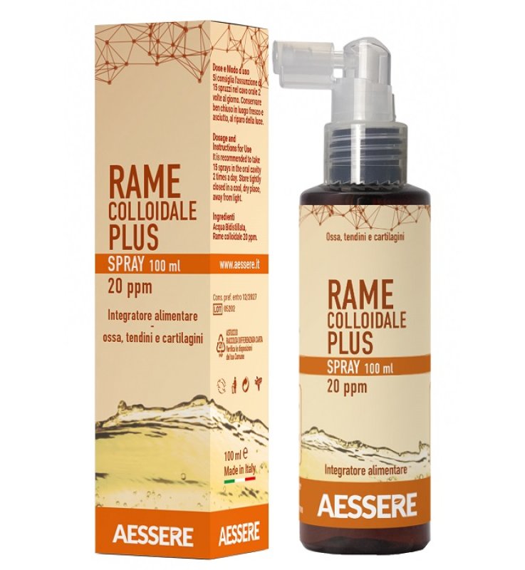 RAME COLLOIDALE PLUS SPR 100ML RAME COLLOIDALE PLUS SPR 100ML