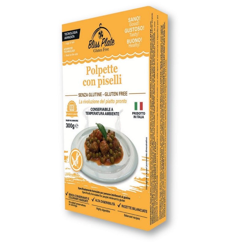 BLISS PLATE Polpette C/Piselli