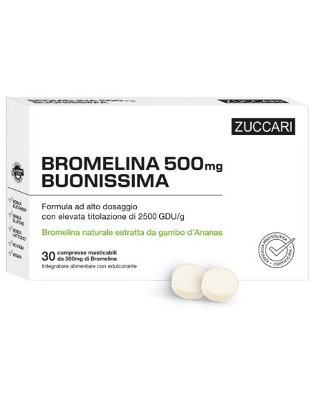 BROMELINA 500 BUONISSIMA 30Cpr BROMELINA 500 BUONISSIMA 30Cpr