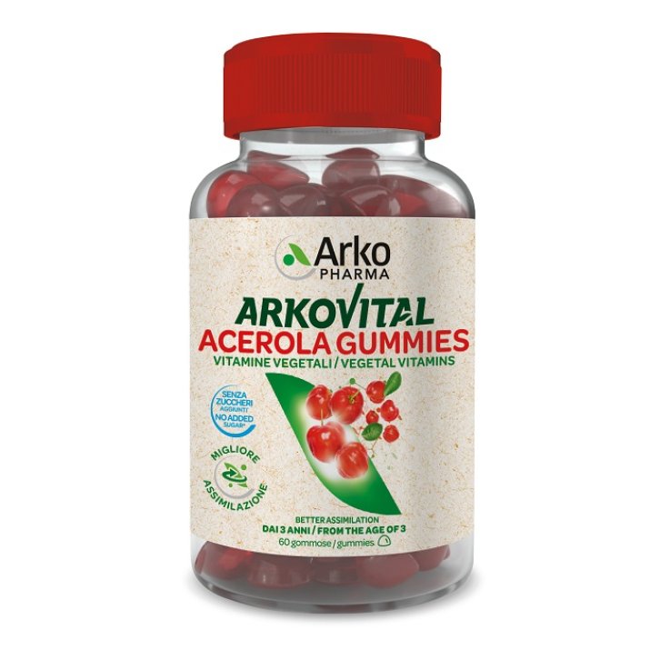 ARKOVITAL ACEROLA 60GUMMIES ARKOVITAL ACEROLA 60GUMMIES